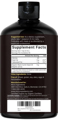 Micro Ingredients Black Seed Oil label close-up with organic certification