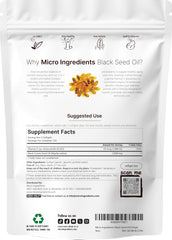 Micro Ingredients black seed oil softgels ready to take on the go