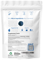 Micro Ingredients blue spirulina powder scoop for easy daily servings