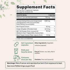 Micro Ingredients Curcuminoids 95% turmeric extract close-up showing potency.