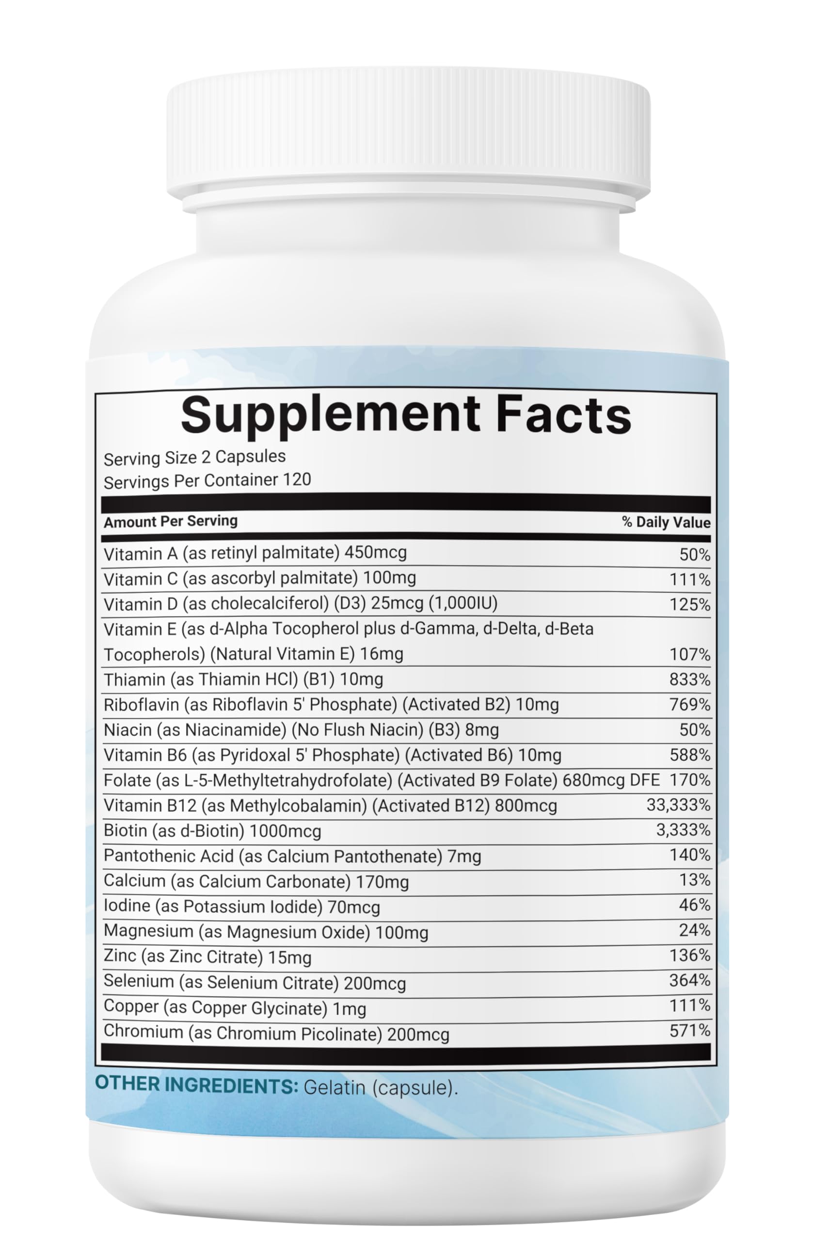 Micro Ingredients capsules shown for easy daily use.