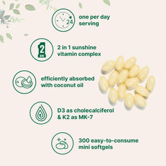 Micro Ingredients MCT coconut oil softgels for better absorption.