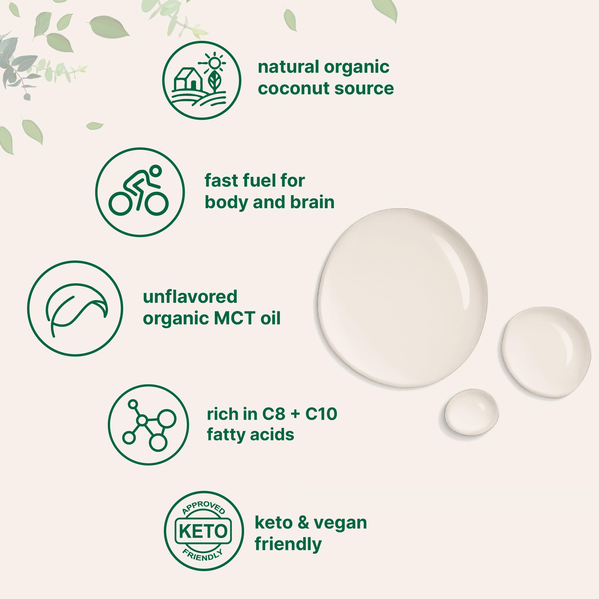 Micro Ingredients MCT Oil blended into coffee for a creamy start.