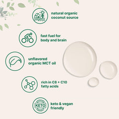 Micro Ingredients MCT Oil blended into coffee for a creamy start.