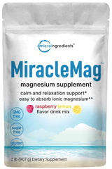 Micro Ingredients MiracleMag Calm Magnesium Powder canister for daily calm moments