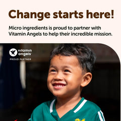 Micro Ingredients Organic MCT Powder seal indicating purity with no irradiation or fillers