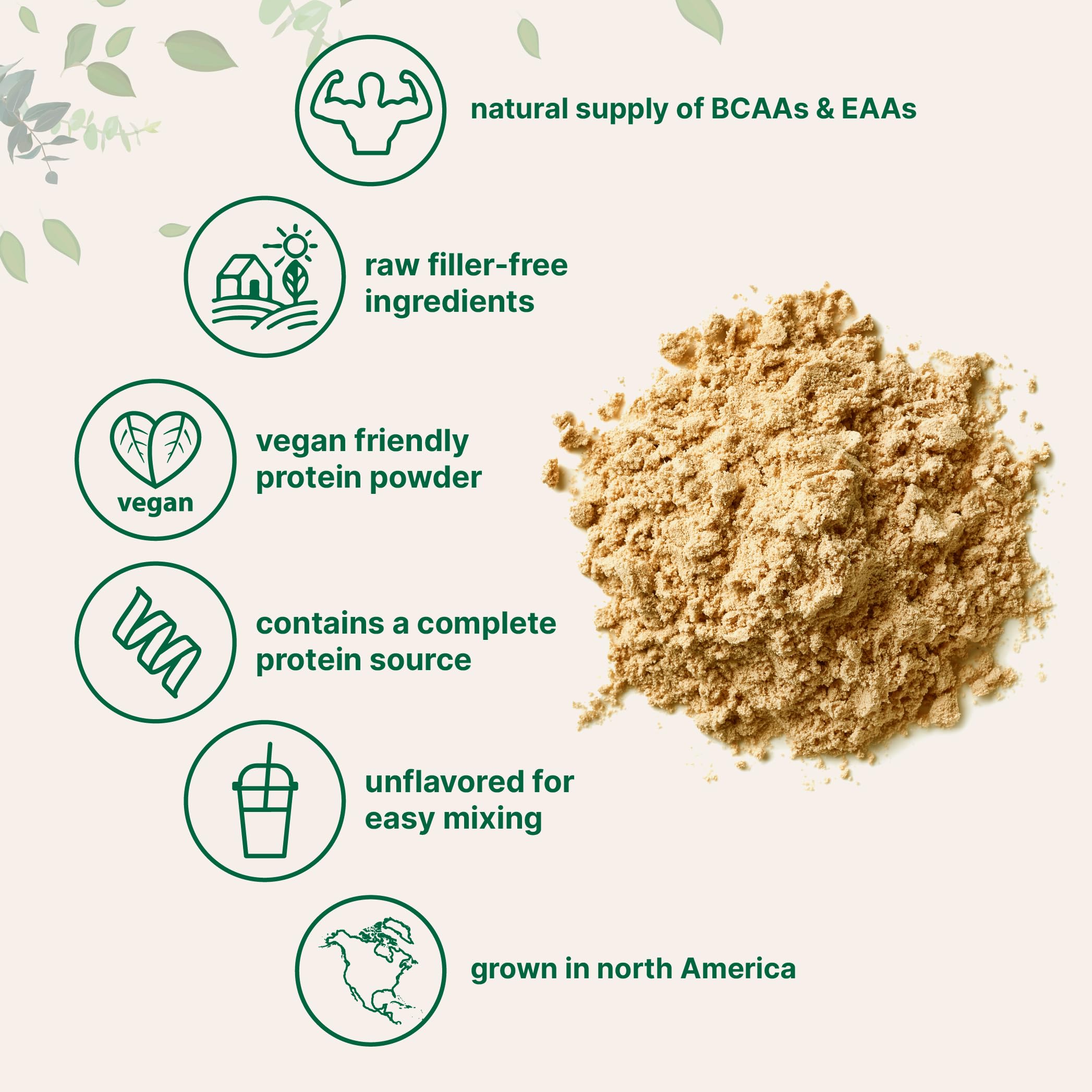 Shaker with creamy shake using Micro Ingredients pea protein powder.