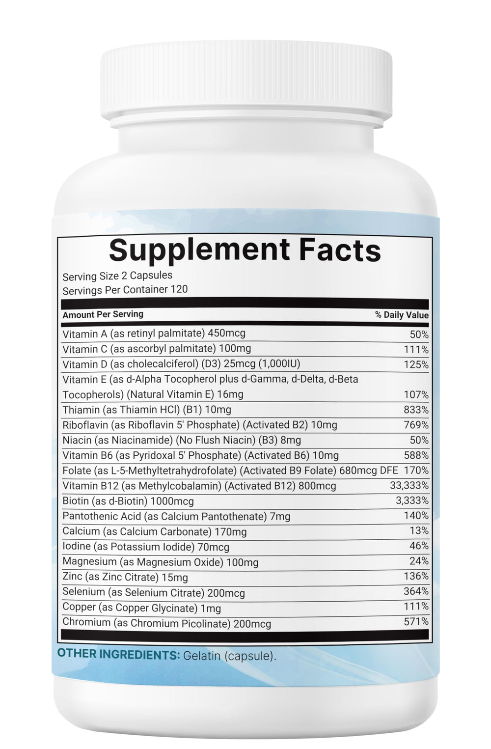 Pouring capsules conveys simple daily nutrition on the go.