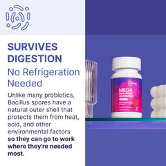 MegaSporeBiotic Kids gummies compatible with dairy- and soy-free diets.