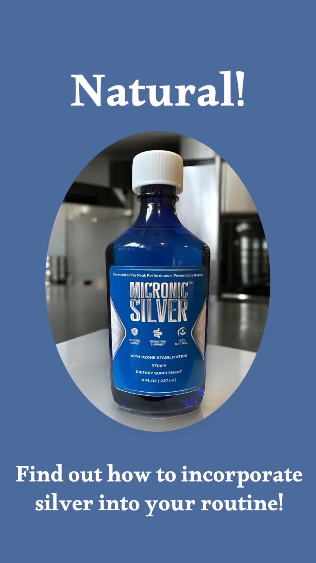 Bottle cap and pour spout highlight easy dosing for daily use