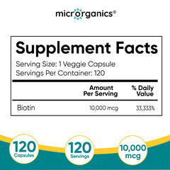 Microroganics Vegan capsules pack with clean, plant-based profile.