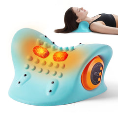 Midivente neck massager pillow front view for targeted neck relief.