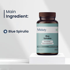 Miduty Palak Notes 120-tablet bottle ready for home use.