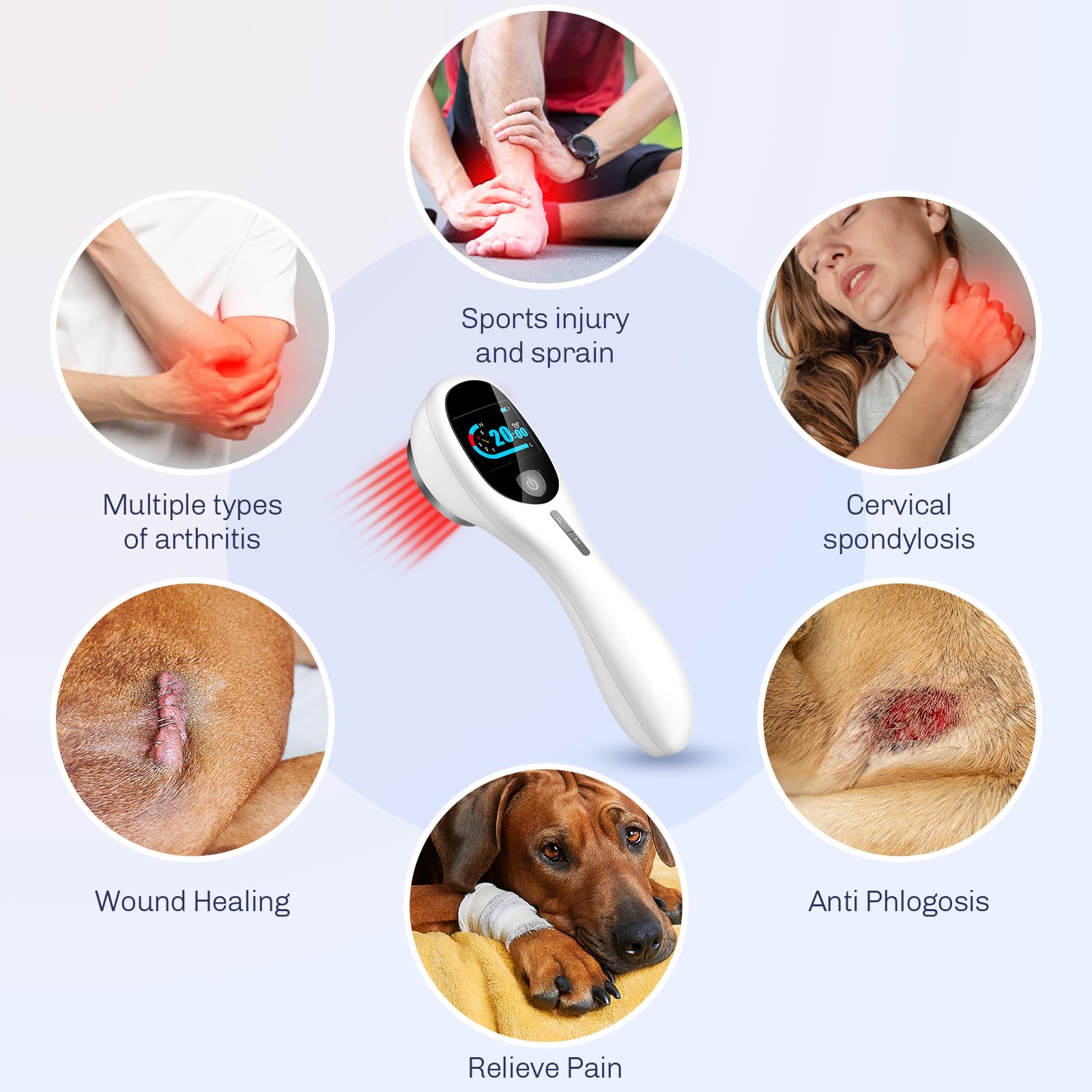 MIESTONE compact device is suitable for elbow or knee treatment.