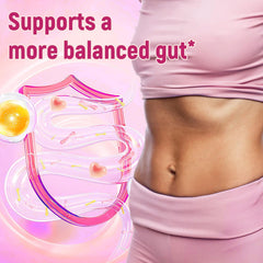 Migcopat collagen peptides gummies close-up supporting hair, skin, and nails.