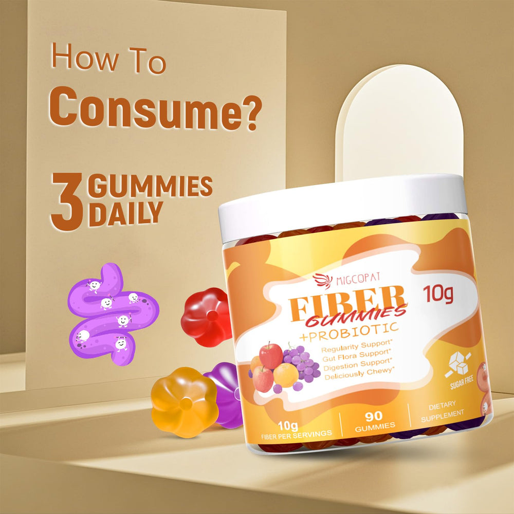 Migcopat daily routine image shows convenient chew-and-go enjoyment