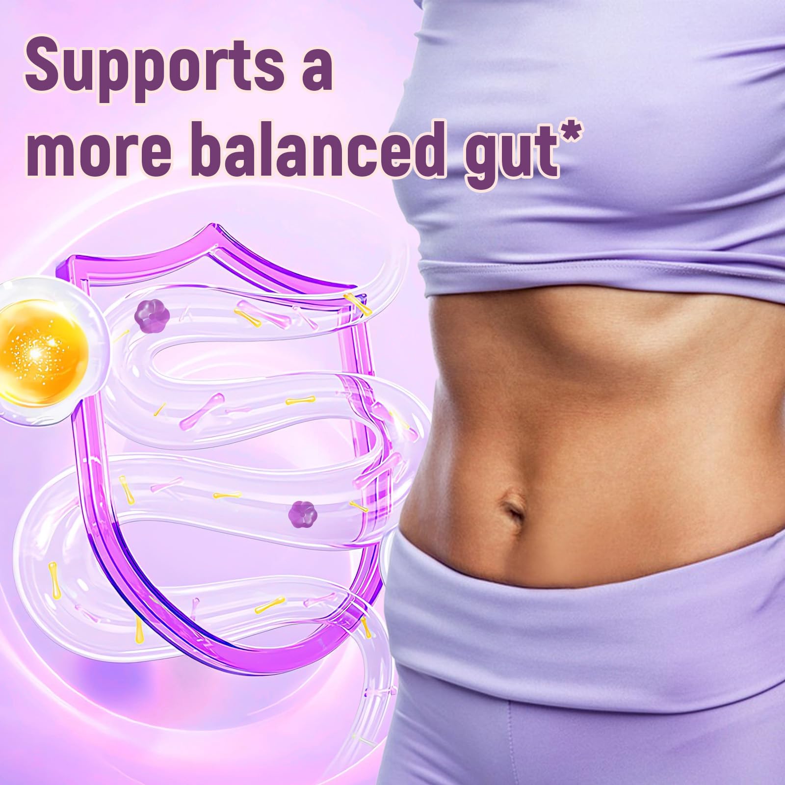 Migcopat inulin chicory root fiber graphic highlights plant-based fiber source.