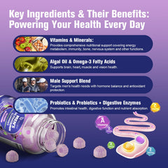 Migcopat omega3-probiotics blend image suggests brain and gut health support.