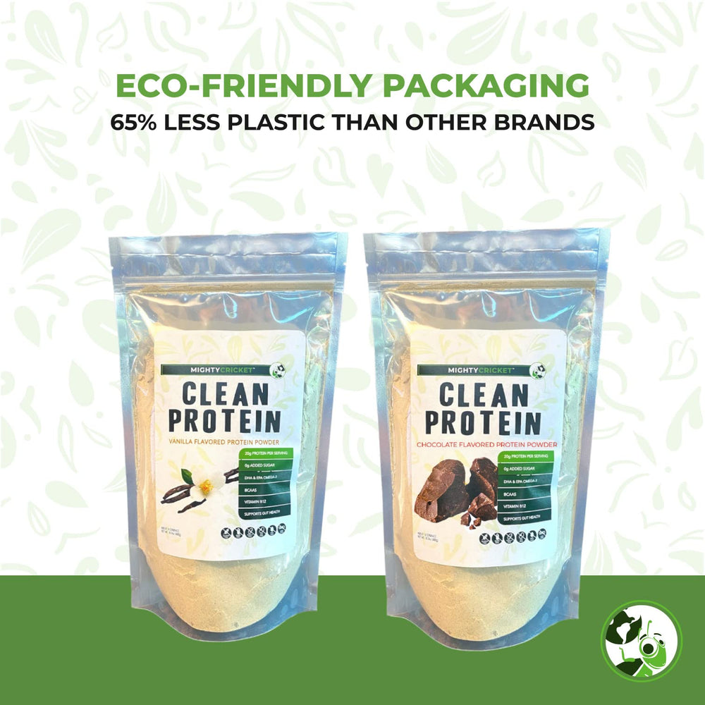 Keto and paleo friendly badge on Mighty Cricket Protein Powder