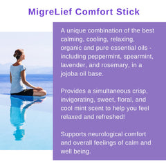 MigreLief Nutritional Support & Comfort Kit packaging for migraine convenience.