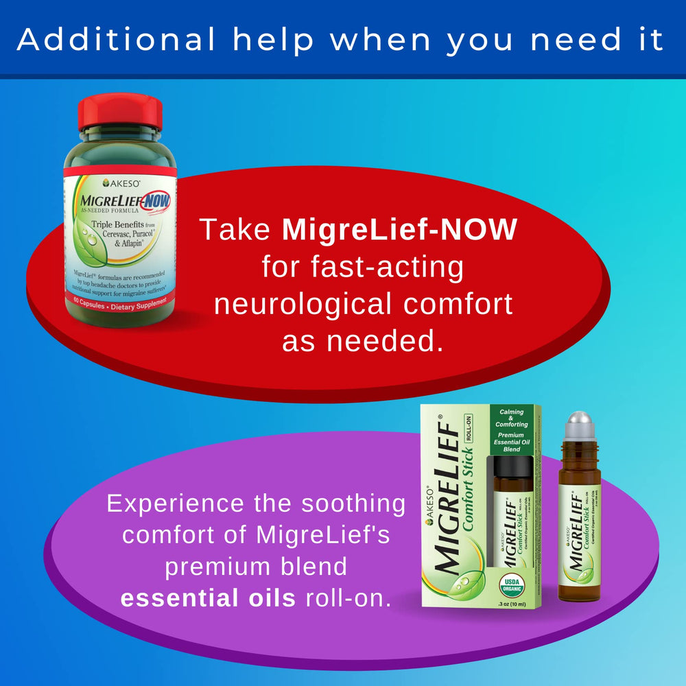 MigreLief made-in-usa label reinforces product safety and manufacturing standards.