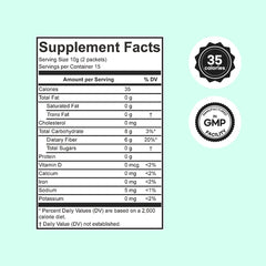 Migung365 Daejang Sarang ingredients displayed to show fiber-rich formulation.