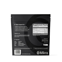 Mikra Hydrate Lemon Lime packet with zero sugar for daily wellness