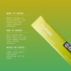 Mikra Hydrate watermelon yuzu packet delivers naturally flavored electrolytes for daily refreshment.