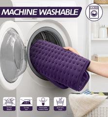 MIKRALE heating pad features a long 9-foot cord for flexible setup.