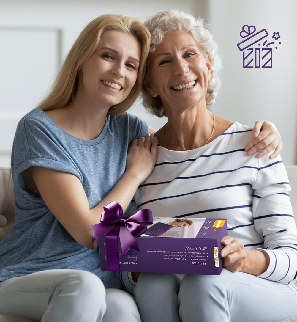 MIKRALE purple design makes a stylish gift for comfort lovers.