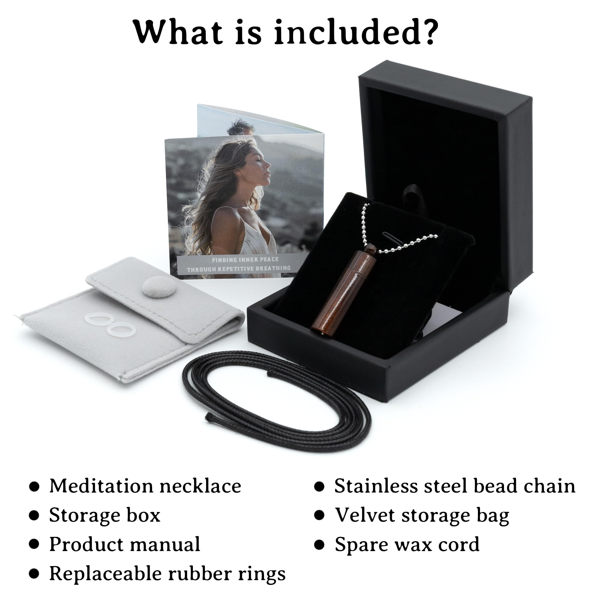 MIKUHOT spare wax cord and velvet bag help keep the kit organized.