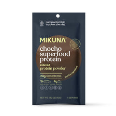 Paquetes de viaje Mikuna Chocho cacao, prácticos para llevar.