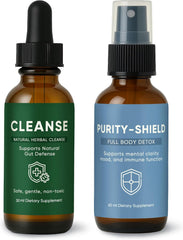 MILIZHIWU gut cleanse dual bottle bundle promotes daily digestive balance.