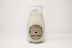 Milk Reclamation Barn coconut cream milk bottle candle enhances cozy farmhouse ambiance