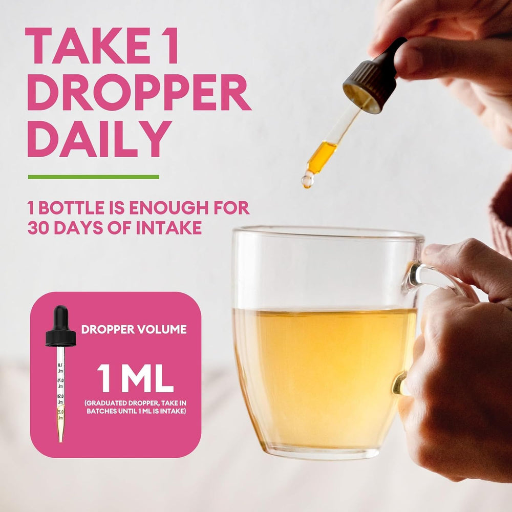 Minch 8in1 magnesium complex drops bottle illustrating multi-form formula.