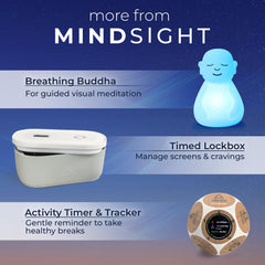 Mindsight DriftBand all-night battery life supports extended use.