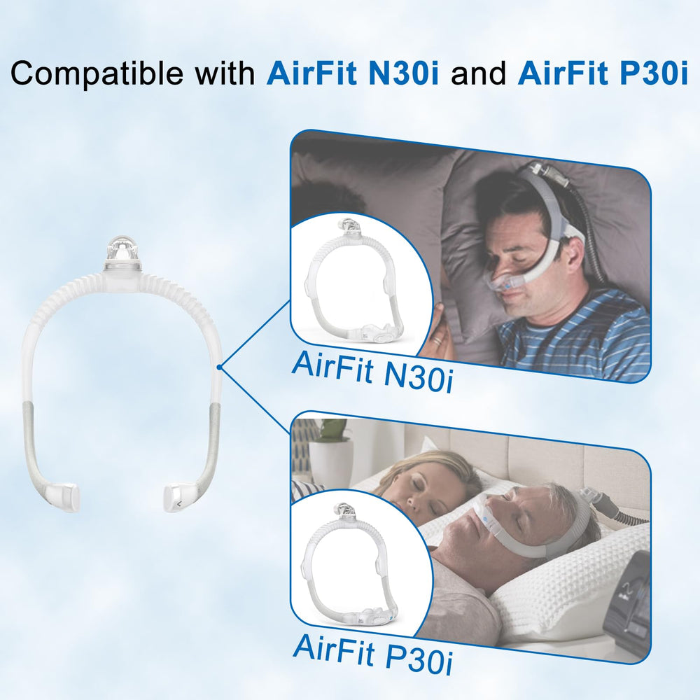 MiNiClean AirFit P30i N30i quick-release elbow enables easy mask detachment