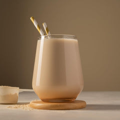 Minimo Nutrition Whey Isolate chocolate serving shows rich flavor with no added sugar.