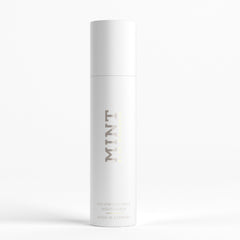 Mint by Dr. Mintcheva alcohol-free formula offers a clean, gentle mouthwash experience.