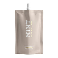 Mint by Dr. Mintcheva mint mouthwash refill bottle with melon flavor for a refreshing start