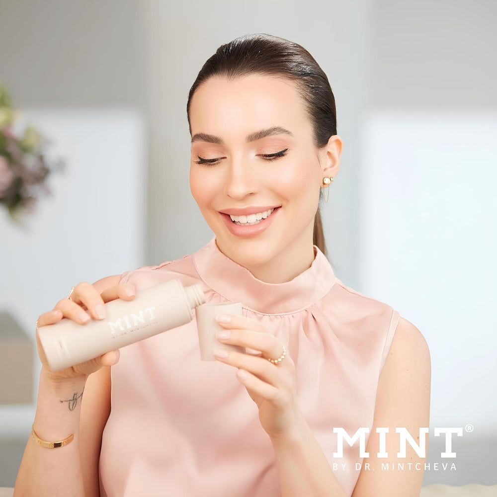 MINT by Dr. Mintcheva cucumber extract close-up ingredient image.