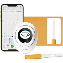 Mira menopause kit with Ovum Wands for at-home FSH tracking.