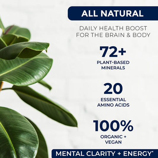 Miracles of Health fulvic mineral blend pour illustrates easy daily intake