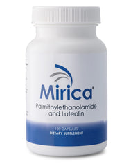 Mirica PEA and Luteolin bottle for daily immune and nervous system wellness.