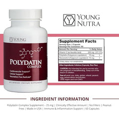 Close-up of Mirica YoungNutra capsules highlighting high absorption