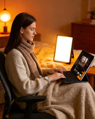 MirthSip Sunlight Lamp bottom control layout reducing glare during use