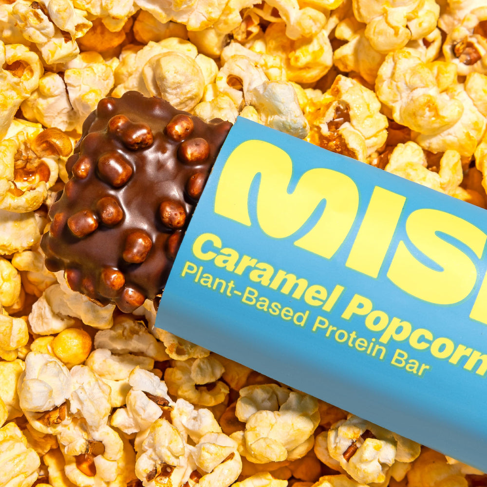 Misfits bar served on plate for a quick snack