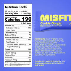 Misfits vegan protein bar vanilla cocoa crispies texture and flavor.