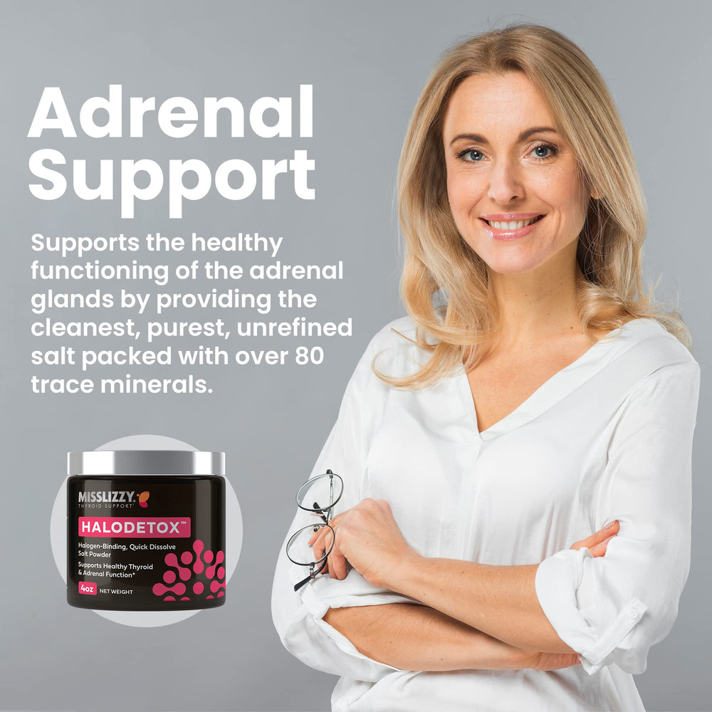Adrenal-friendly electrolyte support with HaloDetox in everyday routines.