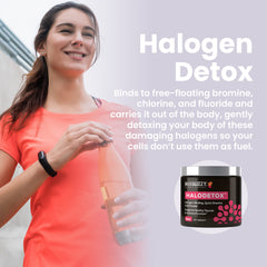 Miss Lizzy HaloDetox supports electrolyte balance during daily activities.